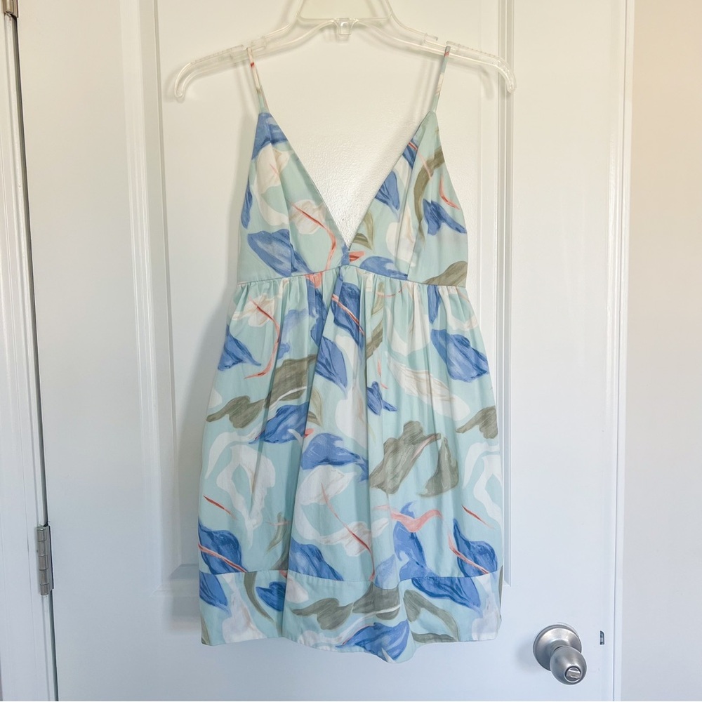 Abercrombie & Fitch Tropical Mini Dress - XSP - POCKETS!